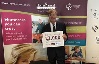 TV personality Richard Madeley has backed a home care companyâ€™s efforts to raise awareness of dementia.